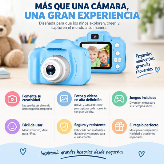 KidSnap Mini - Sus primeros recuerdos, en sus propias manos.